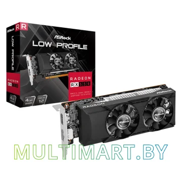 Видеокарта ASRock Radeon RX550 Low Profile 4GB картинка 5